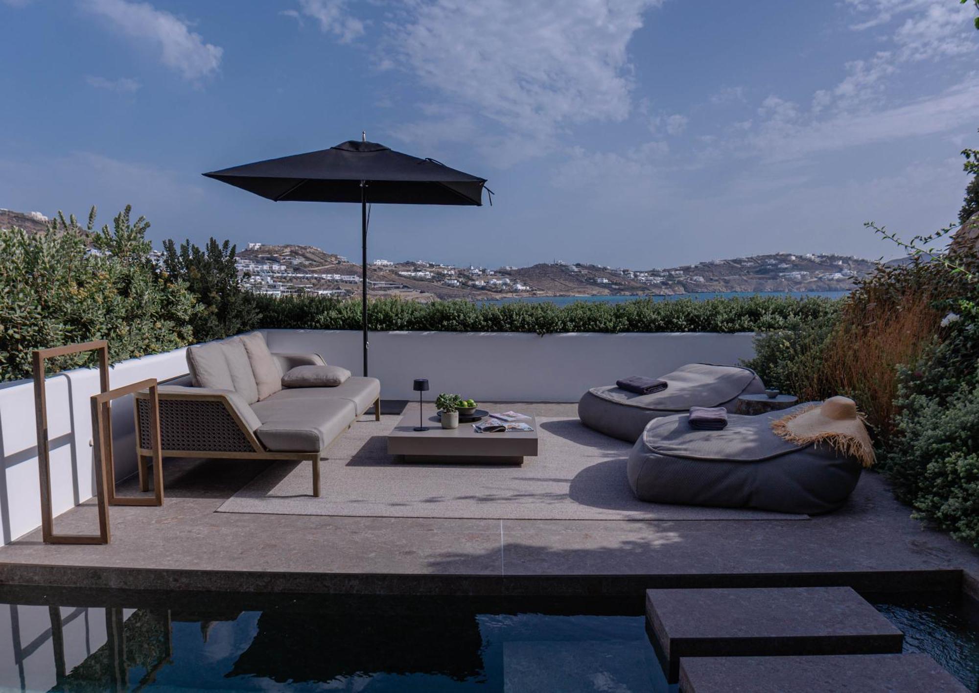 Noima Boutique Hotel Mykonos Agios Ioannis Diakoftis エクステリア 写真